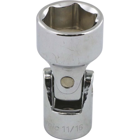 Dynamic 3/8" Drive, 11/16" SAE Socket, 6 Points D008622